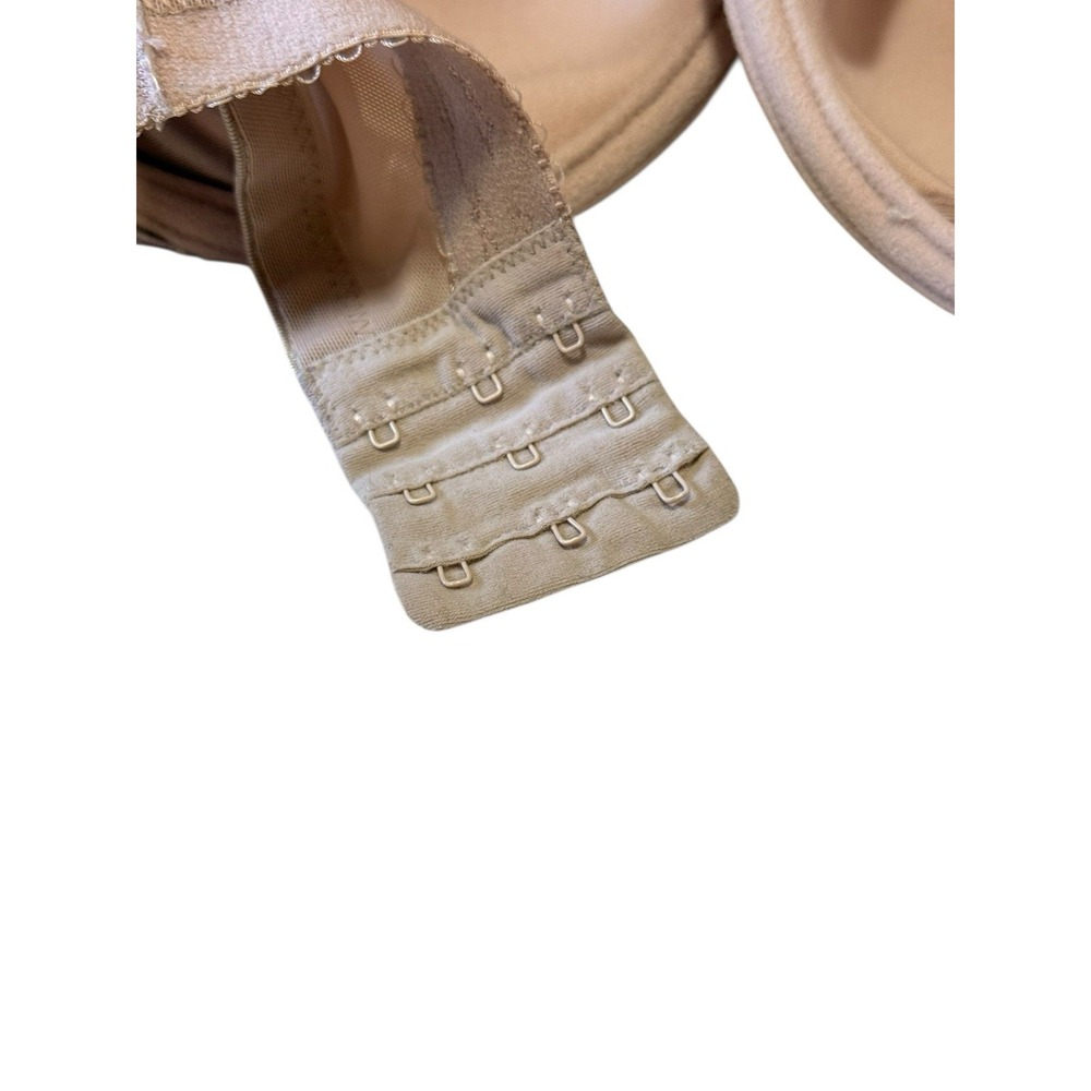 Elomi EL438F AN 34j Beige Underwire Bra Bow‎ Accents Unlined Preowned - Picture 8 of 9